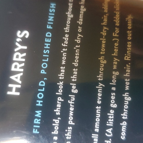 HARRY'S SCULPTING GEL-Firm Hold 6.7 fl oz/200 ml - Picture 2 of 4